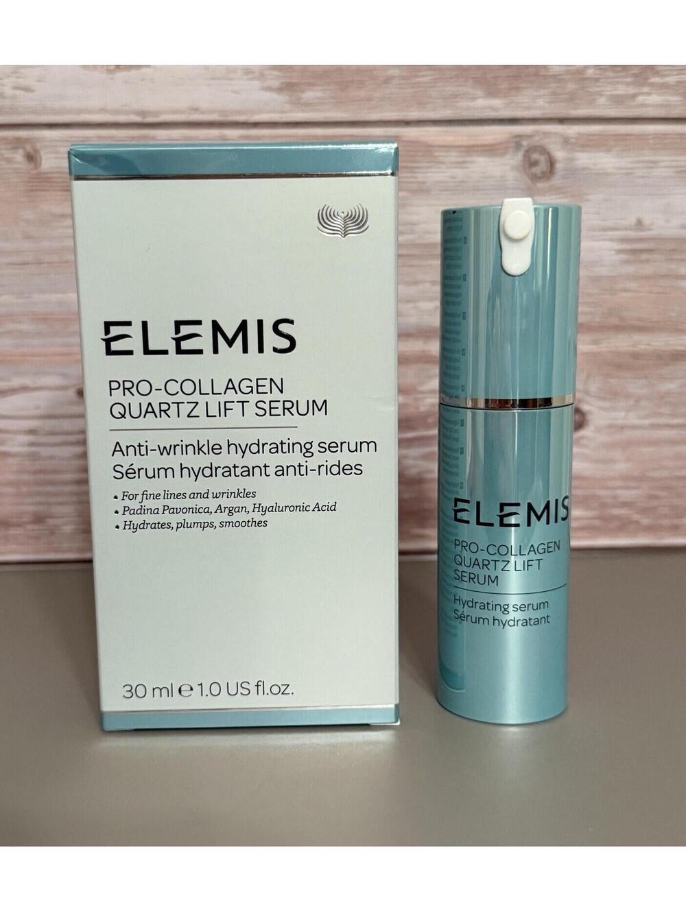 Elemis Pro Collagen Quartz Lift Serum, 1 oz, NIB, Anti-Wrinkle For Fine Lines